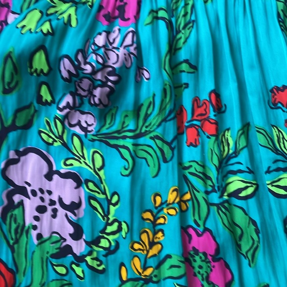 Lilly Pulitzer Joanna Empire Waist Maxi Dress in Shake Your Tail Feathers - Picture 13 of 13
